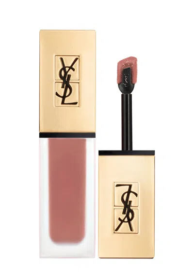 Saint Laurent Yves  Tatouage Couture Matte Lip Stain In White