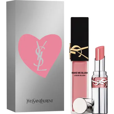 Saint Laurent Yves  The Holiday Look 2-piece Gift Set $85 Value In No Color