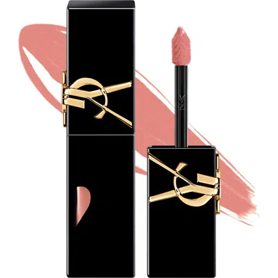 Saint Laurent Yves  The Inks Vinyl Cream High Shine Lip Stain In 44 Nude Lavalliere