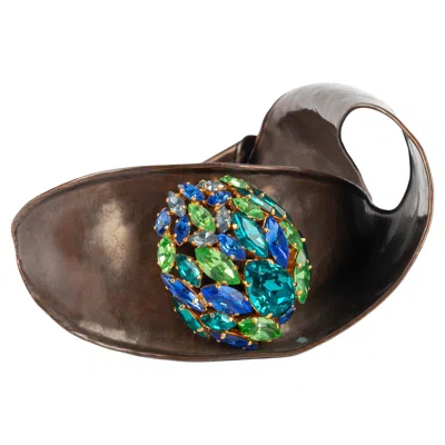 Pre-owned Saint Laurent Yves  Torque Necklace Haute Couture 1980s/1990s In Multi