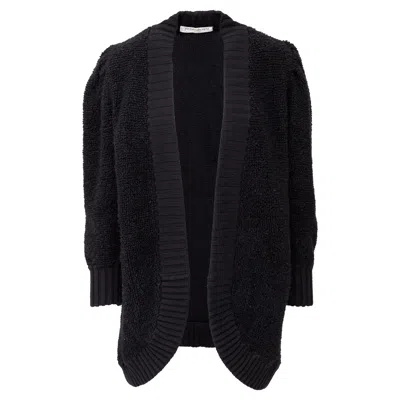 Pre-owned Saint Laurent Yves  Tricot Cardigan - '90s In Black