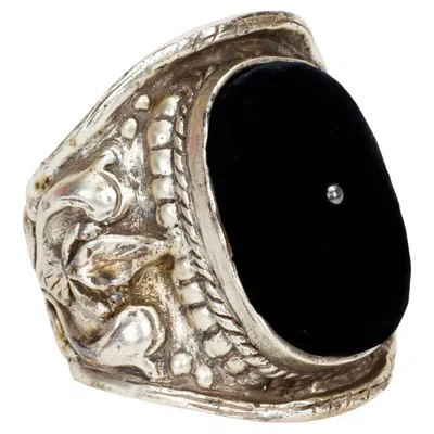 Pre-owned Saint Laurent Yves  Velvet Cuff Bracelet In Multi