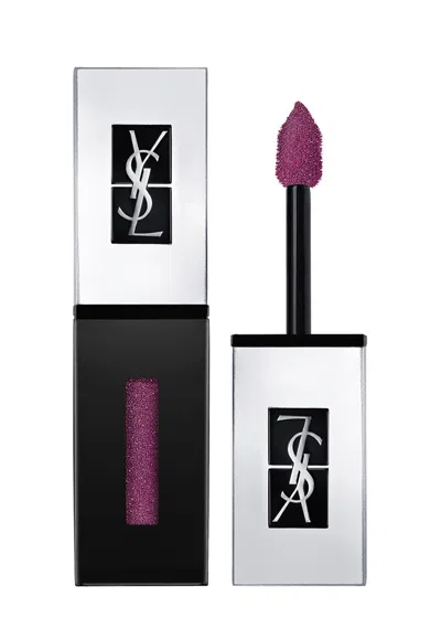 Saint Laurent Yves  Vernis À Lèvres Liquid Lipstick In 503 Neon Prune