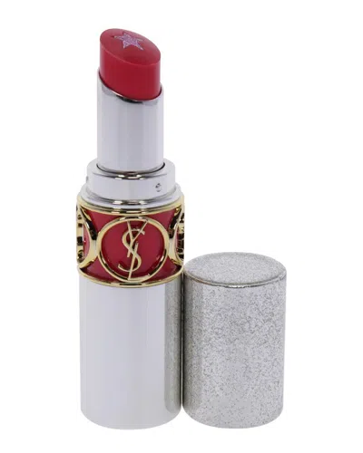 Saint Laurent Yves  Women's 0.12oz 04 Rock Band Pink Rouge Volupte Rockn Shine  Lipstick In Red