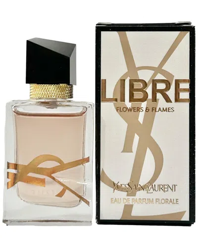 Saint Laurent Yves  Women's 0.25oz Libre Flowers & Flames 7.5 Edp Mini In Transparent
