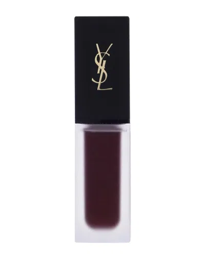 Saint Laurent Yves  Women's 0.2oz 209 Anti-social Prune Tatouage Couture Velvet  Matte Cream Lipstick In Brown