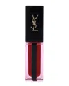 Saint Laurent Yves  Women's 0.2oz 612 Rouge Deluge Rouge Pur Couture Vernis A Levres Water Stain