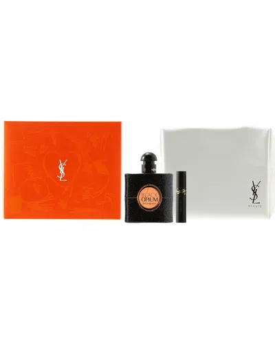Saint Laurent Yves  Women's 1.6oz Black Opium Gift Set In Multi