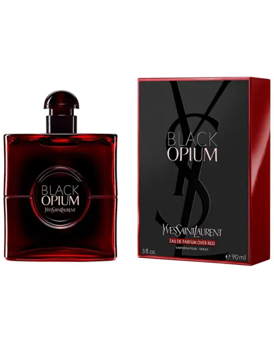 Saint Laurent Yves  Women's 3oz Black Opium Over Red Edp Spray