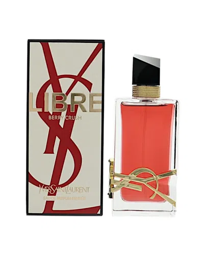 Saint Laurent Yves  Women's 3oz Libre Berry Crush Edp In Transparent