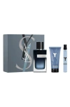 Saint Laurent Yves  Y Eau De Parfum 3-piece Gift Set $202 Value