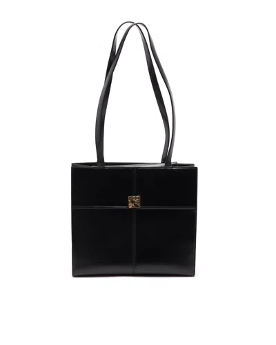 Saint Laurent Yves Tote Bag In Black