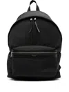 Saint Laurent Zip-fastening Backpack In Black