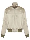 Saint Laurent Teddy Zip-up Bomber Jacket