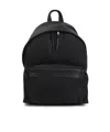 Saint Laurent Zipper Backpack In Black