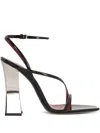 Saint Laurent Zora Sandals In Black