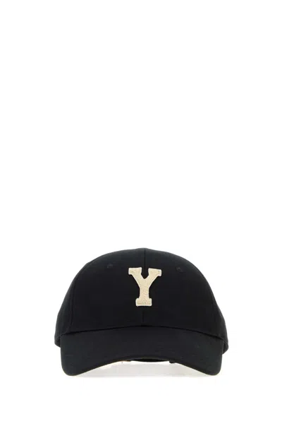 Saint Laurent -inspired Cotton Baseball Cap For Men In Transparent