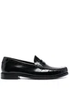 Saint Laurent Le Loafer High-shine Finish Flat Shoes