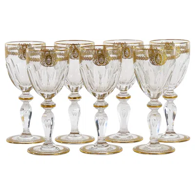 Pre-owned Saint Louis Barware / Tableware Service / Seven People In Sand