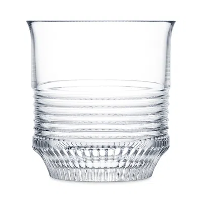 Saint Louis Cadence Medium Cylindrical Tumbler In Transparent