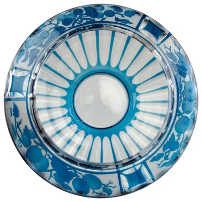 Pre-owned Saint Louis Cristaux D'art Saint-louis, Rare And Large Centrepiece Vase, France 1930 In Transparent