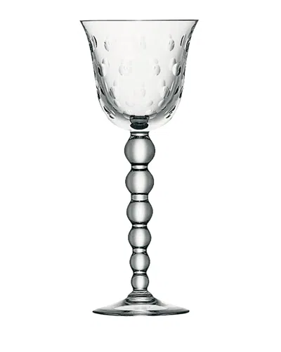 Saint Louis Crystal Bubbles American Water Goblet In Transparent