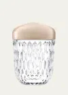 Saint Louis Crystal Folia Mini Portable Lamp, Champagne
