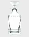 Saint Louis Crystal Oxymore Square Decanter In Clear