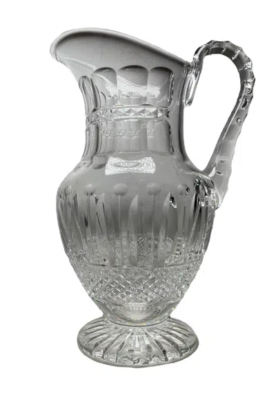 Pre-owned Saint Louis Crystal Water Jug In Gray