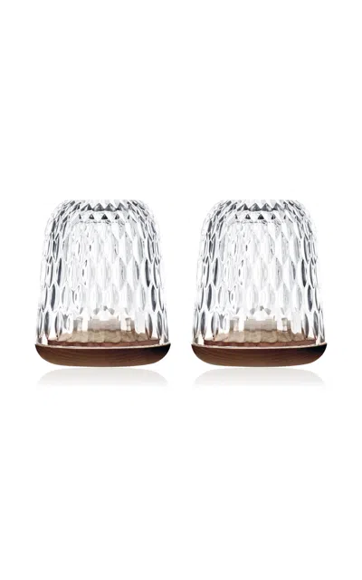 Saint-louis Folia H120 Set-of-two Photophore Set In Multi