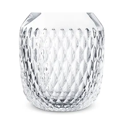 Saint Louis Folia Small Vase In Transparent