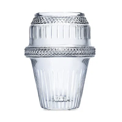 Saint Louis Matrice Medium Vase In Transparent