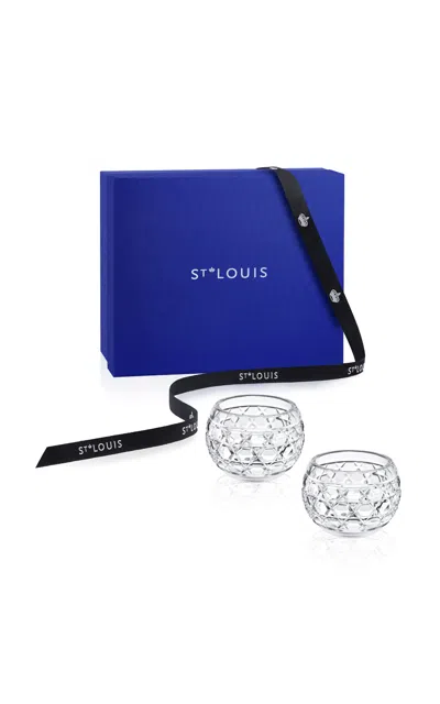 Saint-louis Royal Small Set-of-two Votive Set In Multi