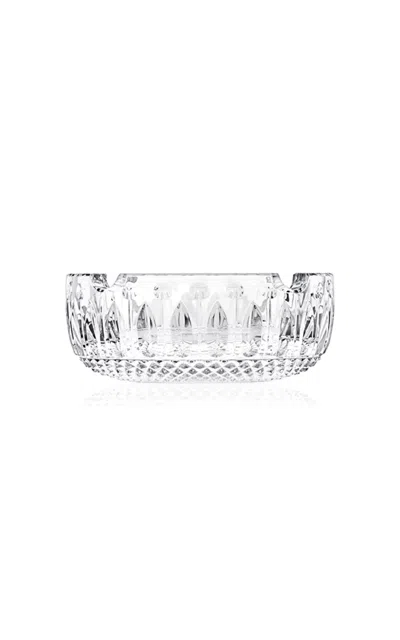 Saint-louis Tommy Medium Ashtray In Transparent