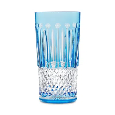 Saint Louis Tommy Sky Blue Highball Glass