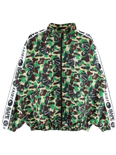 ©saint M×××××× Saint M×××××× Camouflage Print Jacket In Brown