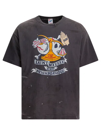 ©saint M×××××× Saint M×××××× T-shirts In Gray