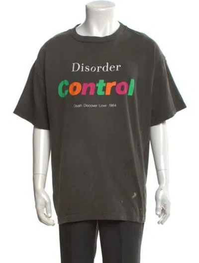 Pre-owned Saint Michael 2023 Disorder Control T-shirt W/ Tags In Green