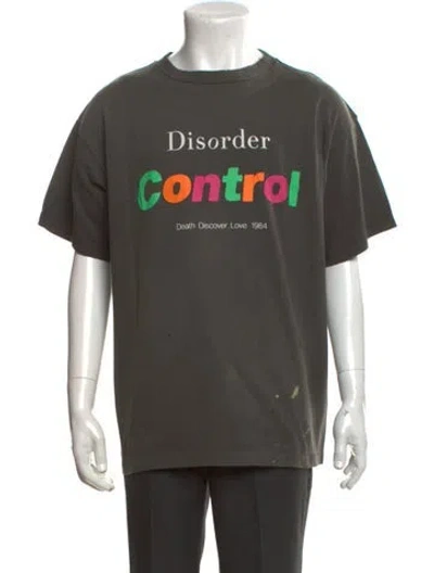 Pre-owned Saint Michael 2023 Disorder Control T-shirt W/ Tags In Green