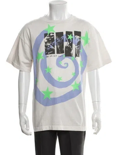 Pre-owned Saint Michael 2023 Humanity T-shirt W/ Tags In White