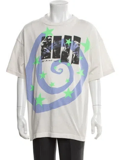Pre-owned Saint Michael 2023 Humanity T-shirt W/ Tags In White