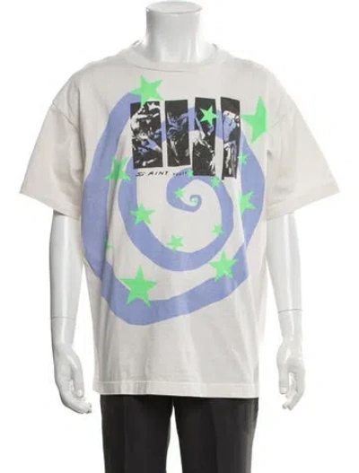 Pre-owned Saint Michael 2023 Humanity T-shirt W/ Tags In White