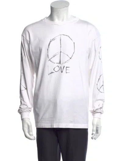 Pre-owned Saint Michael 2023 Love T-shirt In White