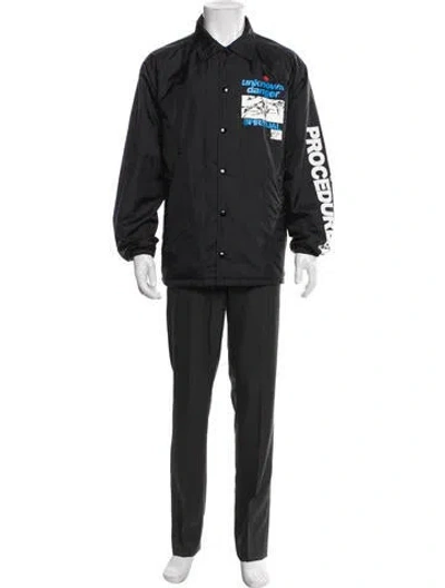 Pre-owned Saint Michael 2023 Unknown Coaches Parka In Gray