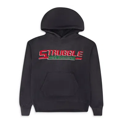 Saint Michael Black Denim Tears Struggle Hoodie