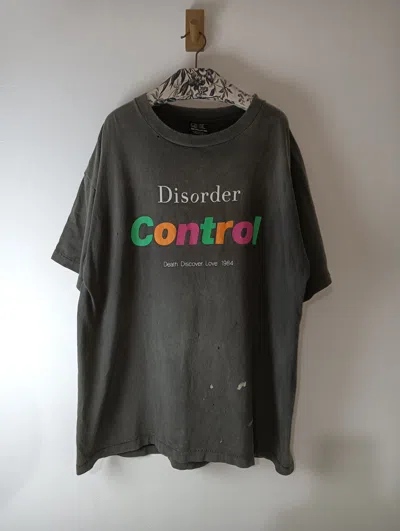 Pre-owned Saint Michael Control Tee In Black