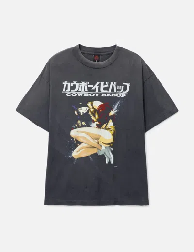 Saint Michael Cowboy Bebop T-shirt In Gray