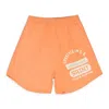 Saint Michael Creation Orange Easy Shorts In Orange