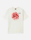Saint Michael Dice T-shirt In White