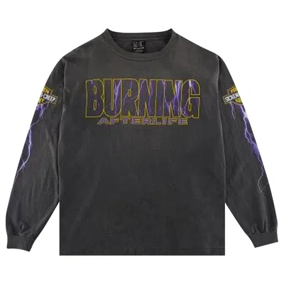 Pre-owned Saint Michael Evil Split Tee 'black'